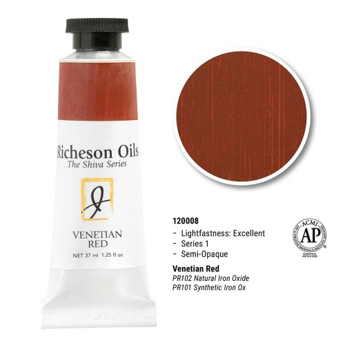 Venetian Red - 37ml Richeson Shiva Oil Colour Series 1