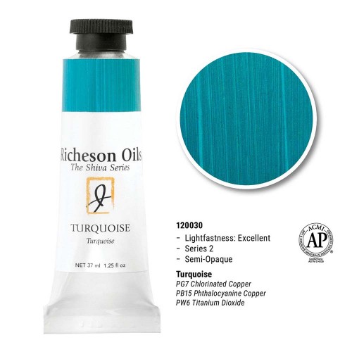 Turquoise - 37ml Richeson Shiva Oil Colour Series 2