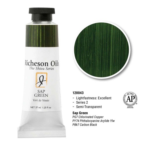 Sap Green - 37ml Richeson Shiva Oil Colour Series 2