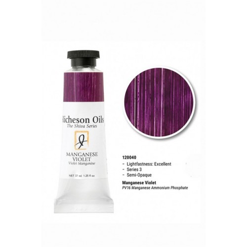 Manganese Violet - 37ml Richeson Shiva Oil Colour Series 3