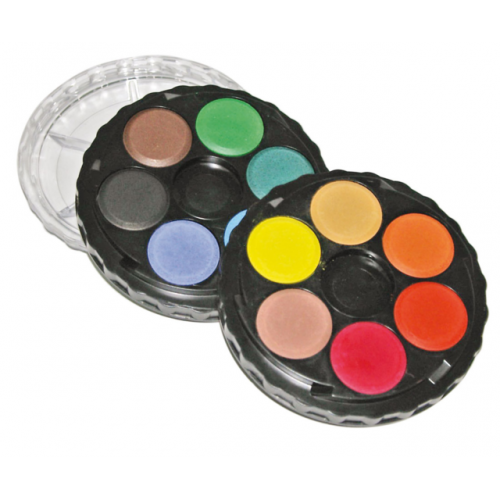 Koh-i-noor Watercolour Discs - 12 colour set