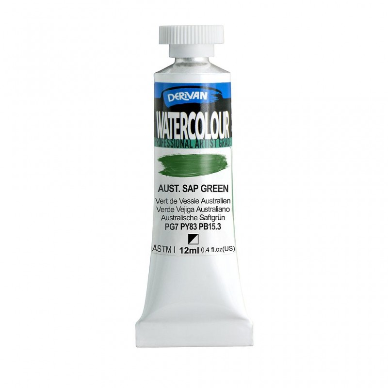 Australian Sap Green - 10ml Derivan Watercolour