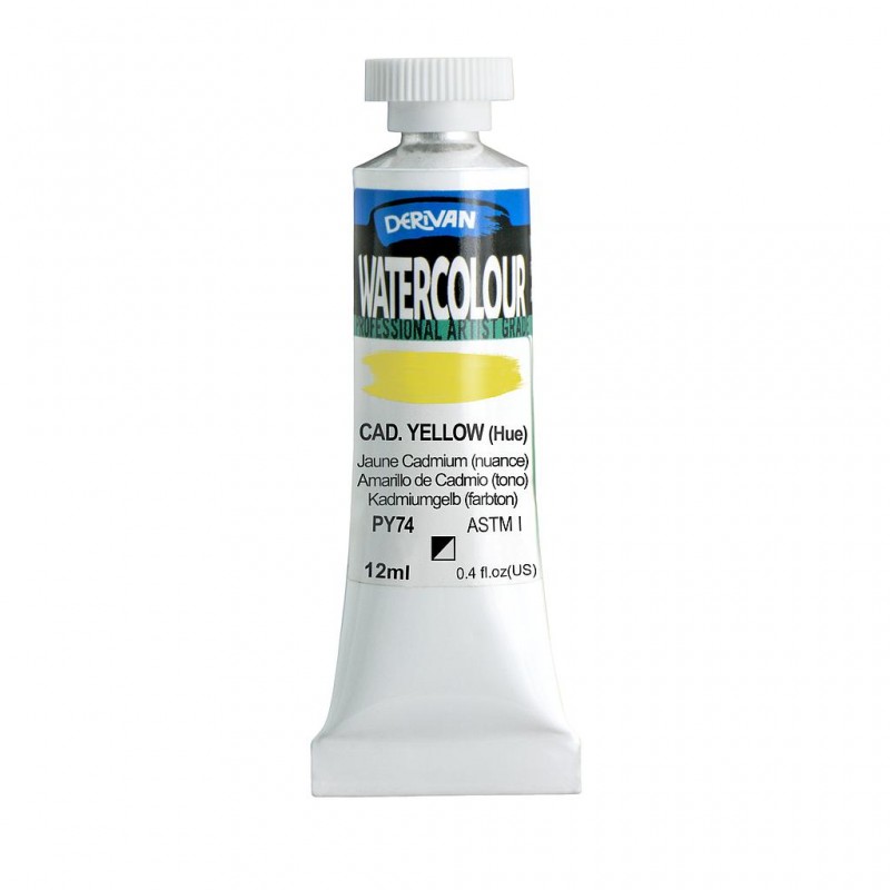 Cadmium Yellow (hue) - 10ml Derivan Watercolour