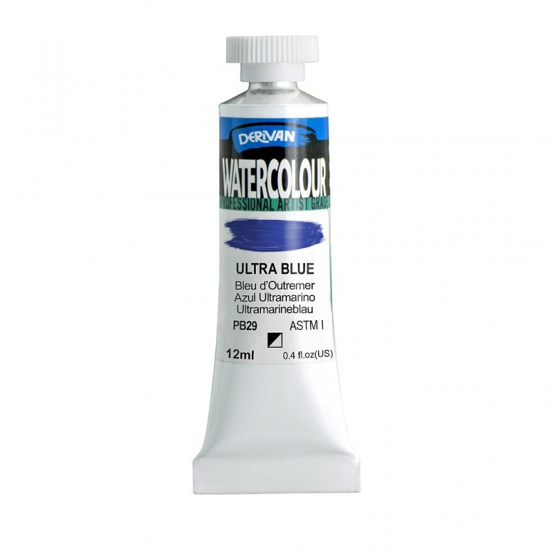 Ultra Blue - 10ml Derivan Watercolour