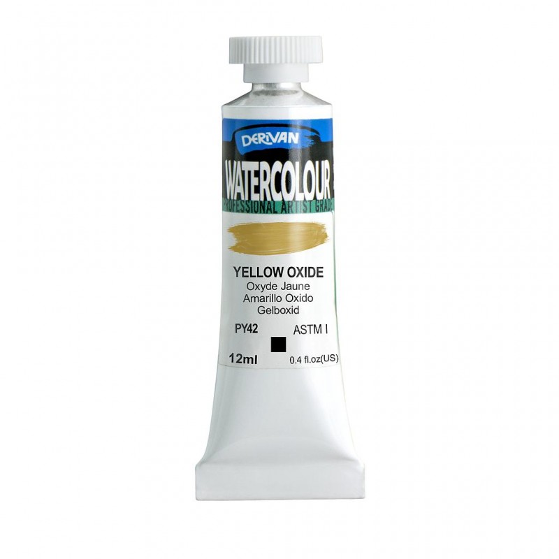 Yellow Oxide - 10ml Derivan Watercolour