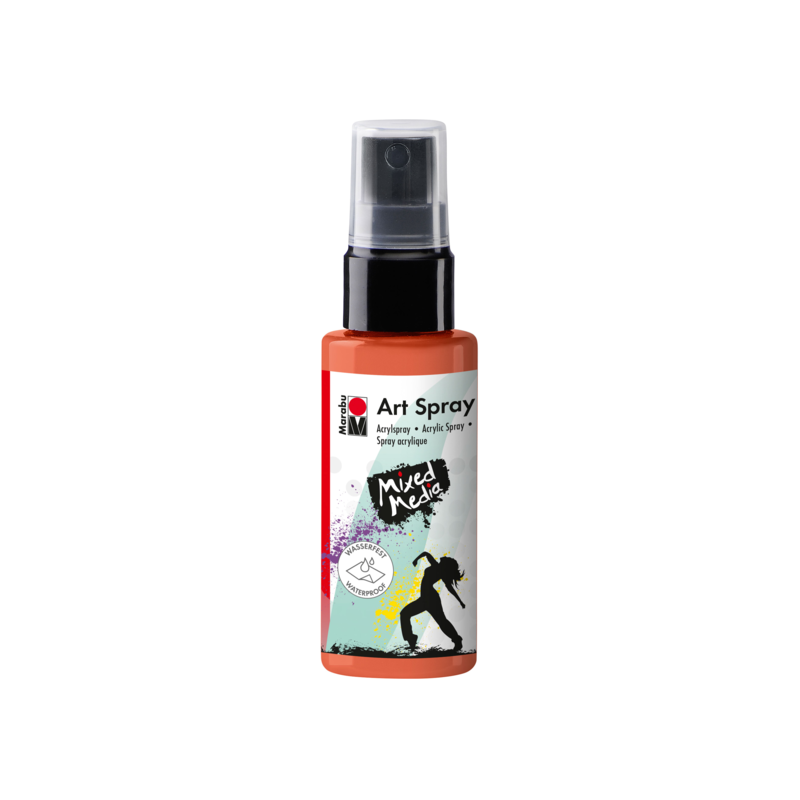 Red Orange - 50ml Marabu Art Spray