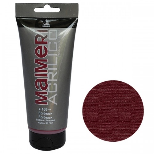 Bordeaux - 200ml Maimeri Acrilico Acrylic Paint