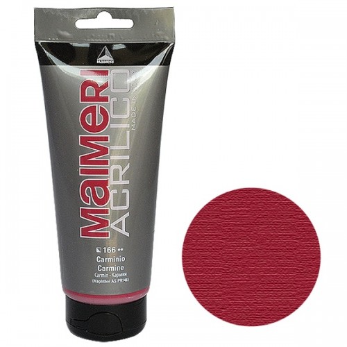 Carmine - 200ml Maimeri Acrilico Acrylic Paint