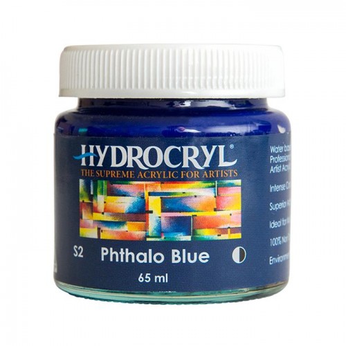 Phthalo Blue - 65ml Hydrocryl Supreme Artist Acrylic Series 2