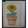 GC010 - 125 x 175 Hand painted, watercolour blank greeting card