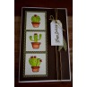 GC028 - 140 x 215 Hand painted cacti, watercolour birthday card