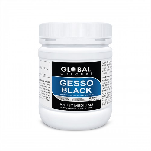 Gesso Black - 500ml Professional Medium