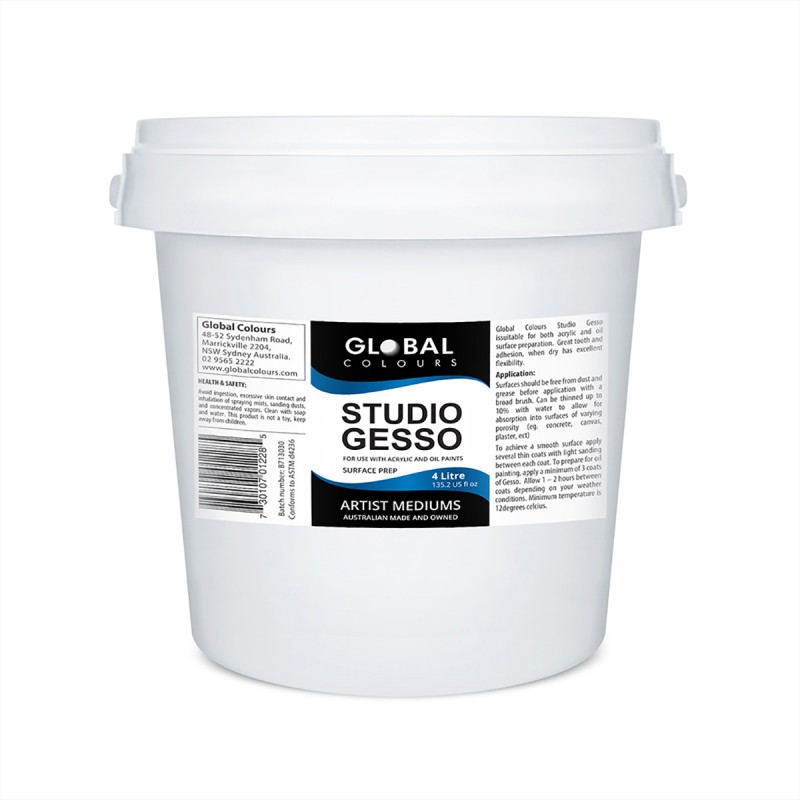 Studio Gesso - 4 litre Student Medium