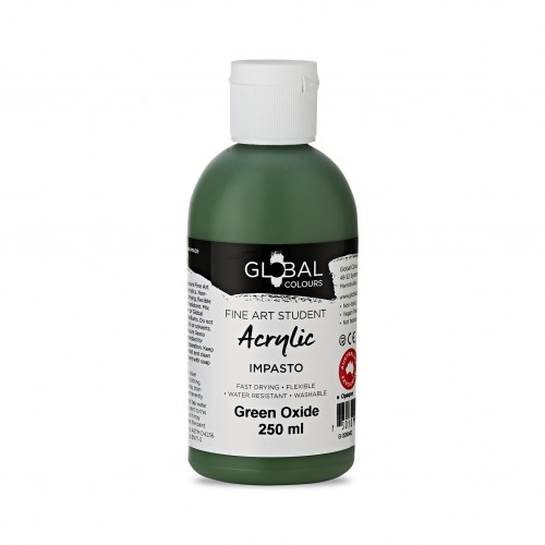 Green Oxide - 250ml Student Fine Art Acrylic Impasto Paint