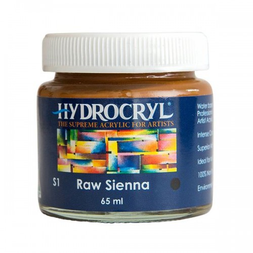 Raw Sienna - 65ml Hydrocryl Supreme Artist Acrylic Series 1