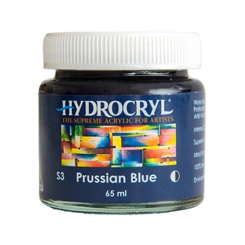 Prussian Blue - 65ml Hydrocryl Supreme Artist Acrylic Series 3